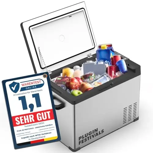 plug in festivals kompressor kühlbox