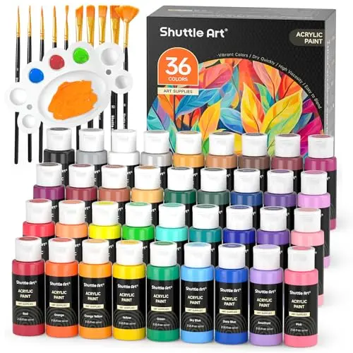 shuttle art sa ap36 acrylfarben set