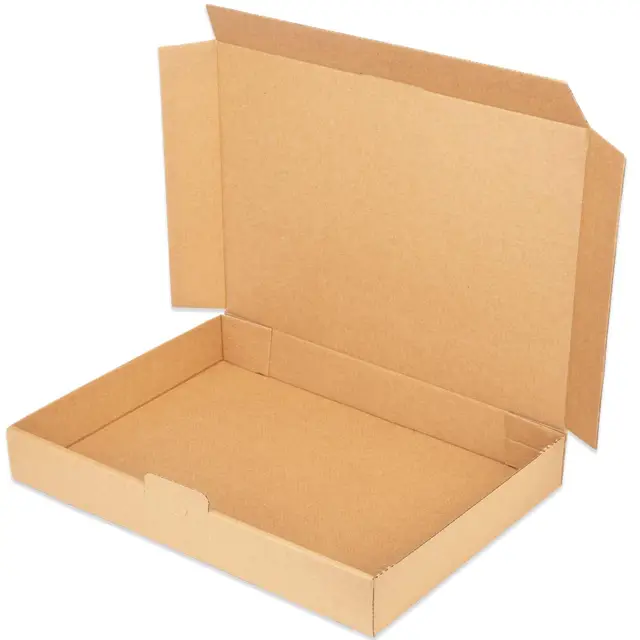 Maxibriefkartons 350 x 250 x 50 mm MB-5 braun Maxibrief Karton Faltschachtel stabil Versandkarton für Post DHL Versand DIN A4 B4 Warensendung Büchersendung Versandschachtel (25 Stück)