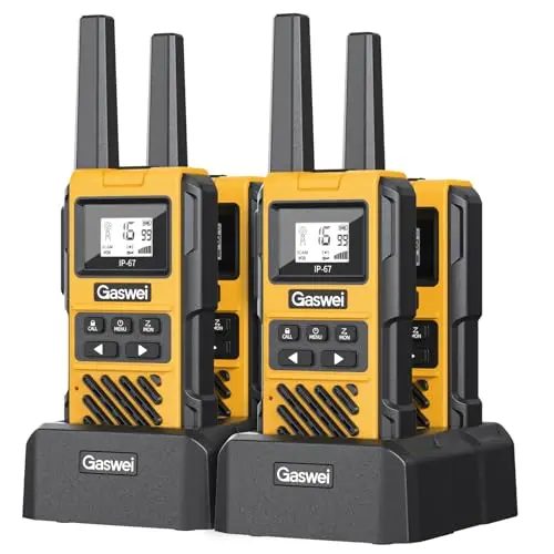 gaswei g1pro walkie talkies set 4er