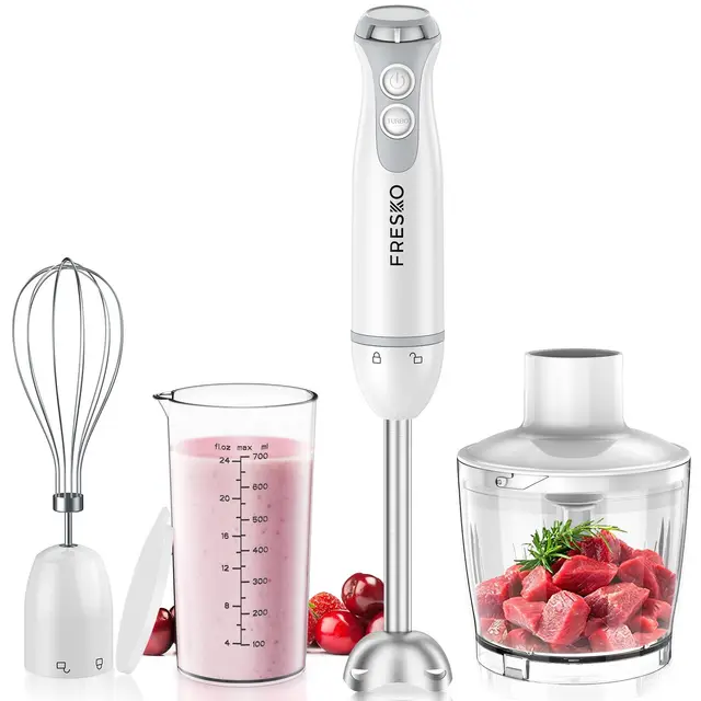 Fresko HB3303 4-in-1 Stabmixer 1000 W Weiß