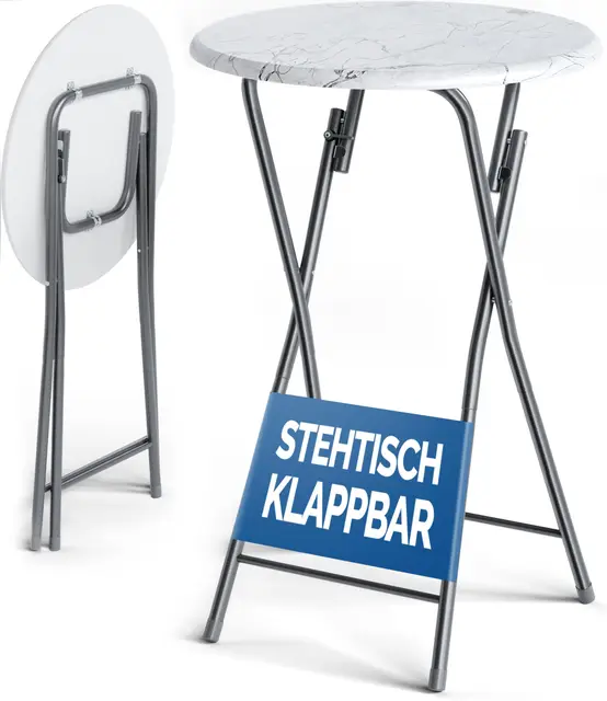 casaria bartisch klappbar 2er set 110cm