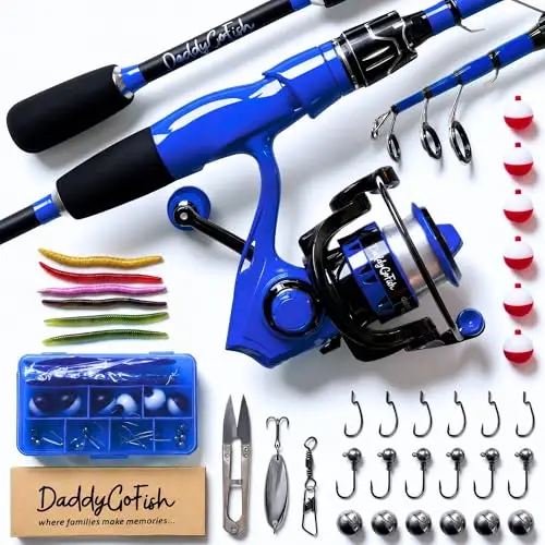 DaddyGoFish Dgf-scs1 Spinning Combo Set