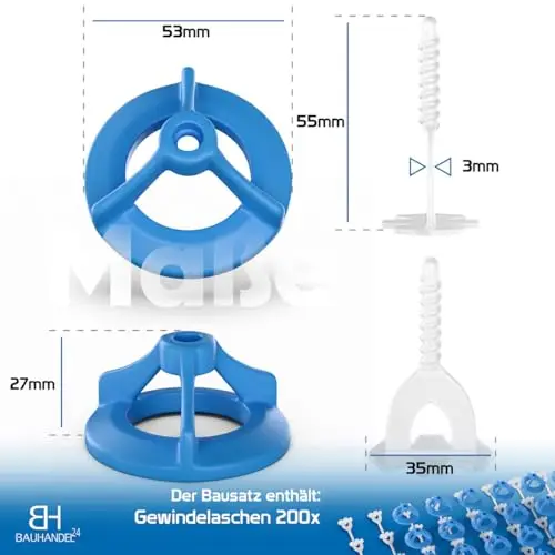 bh baumhandel24 fliesen nivelliersystem