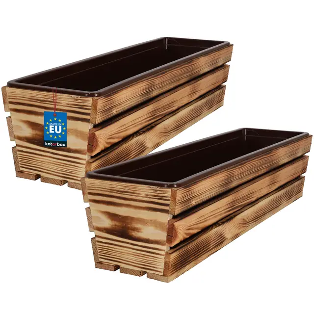 kotarbau 2er set balkonkasten 60 cm