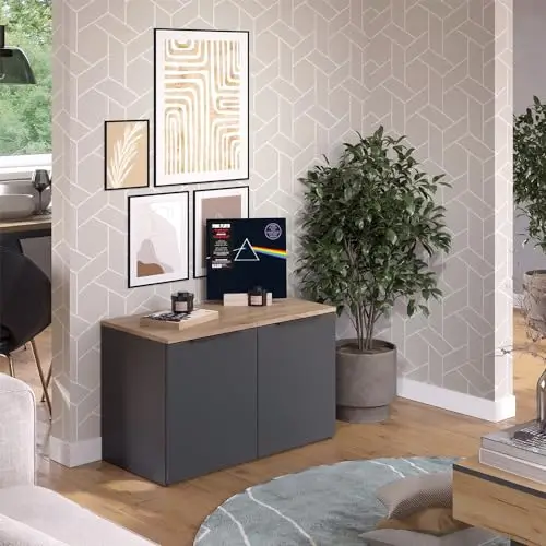 vicco wido kommode anthrazit 80x50