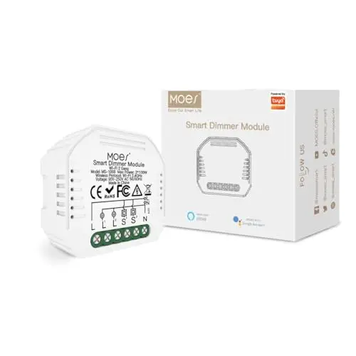 moes mini wlan dimmer 2 gang
