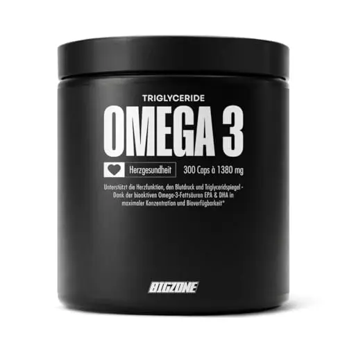 BIG ZONE Omega 3 Fury Omega-3 Kapseln