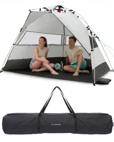 qeedo quick bay strandmuschel
