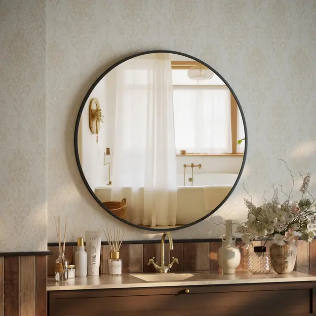 beautypeak 46 cm runder spiegel
