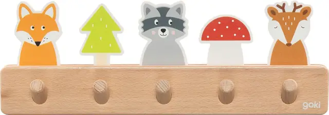 goki 60662 kindergarderobe waldfreunde