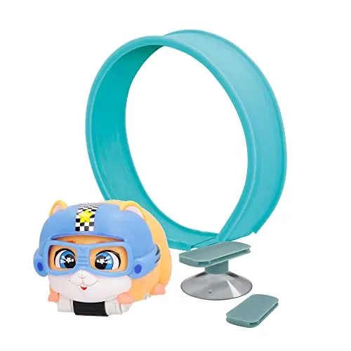 LOOPERS IMC Toys Hammies Smarty, interaktives Sammelfahrzeug Hamster mit Schaltung, die in und aus dem Rad läuft, Spielzeug und Spiel für Jungen und Mädchen + 3 Jahre