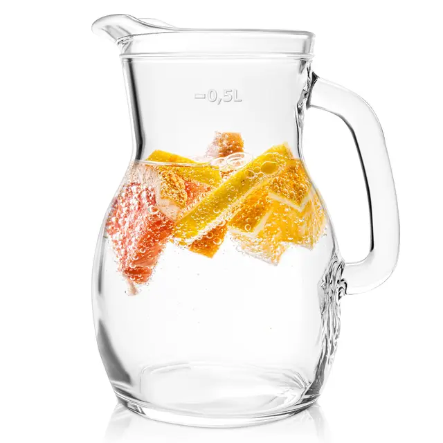 konzept wasserkrug glas 500ml