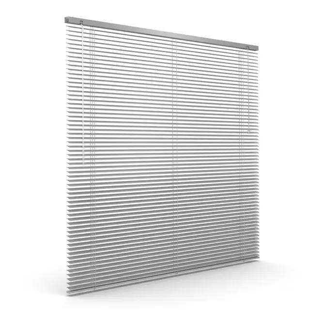 Victoria M. Aluminium Jalousie, 160 x 175 cm, Silber, Jalousie ohne Bohren, inkl. Klemmclips