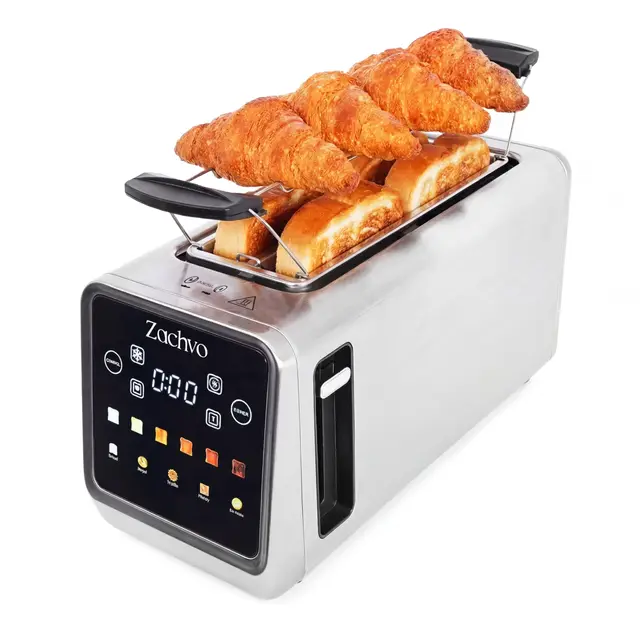 ZACHVO TA7703-EU 4-Scheiben-Toaster
