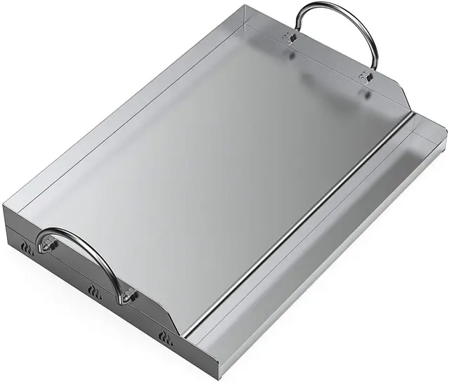 onlyfire universal edelstahl plancha