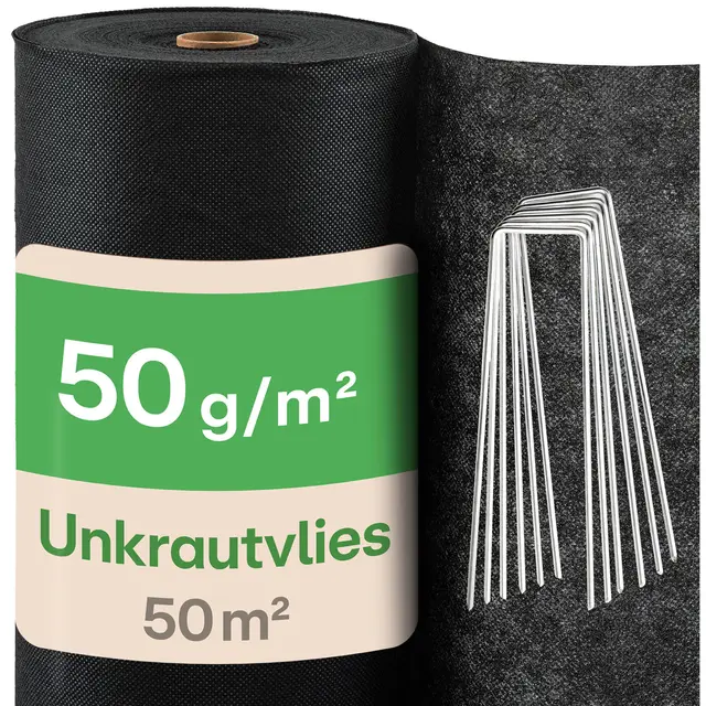 praknu unkrautvlies 50g/m² 50m²