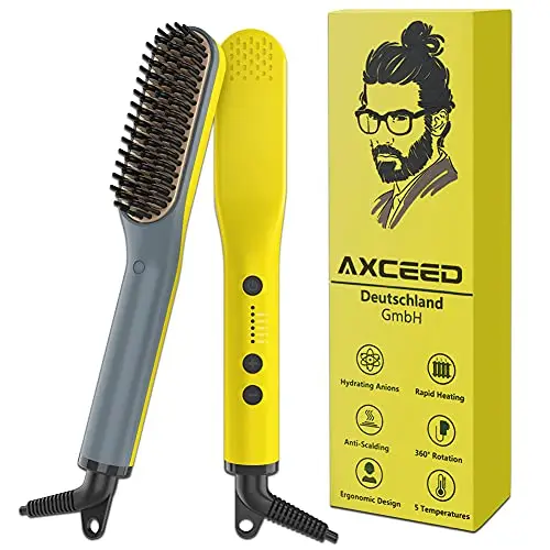 Axceed A-6385 Bartglätter-Kamm 2-in-1