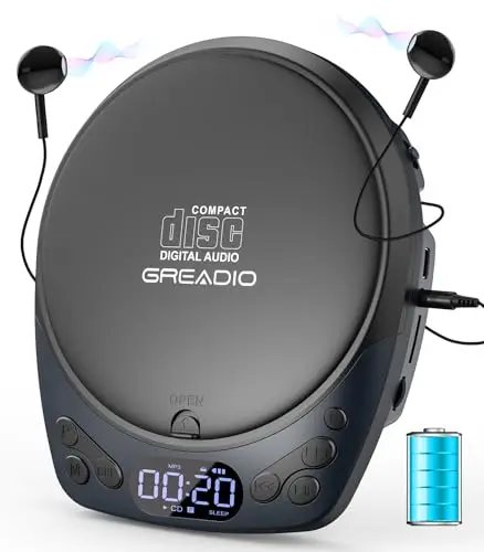 Greadio CD Player Wiedergabegerät