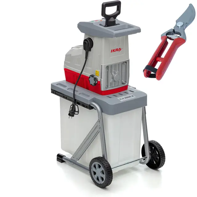 ikra ilh 3000a walzenhäcksler 3000w