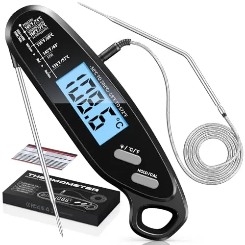 babacom fleischthermometer digital zwei