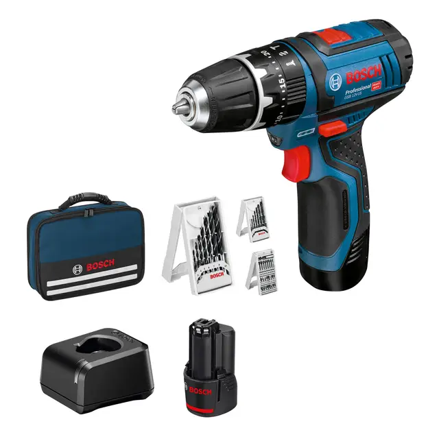 Bosch Professional GSB 12V-15 Akku-Schlagbohrschrauber