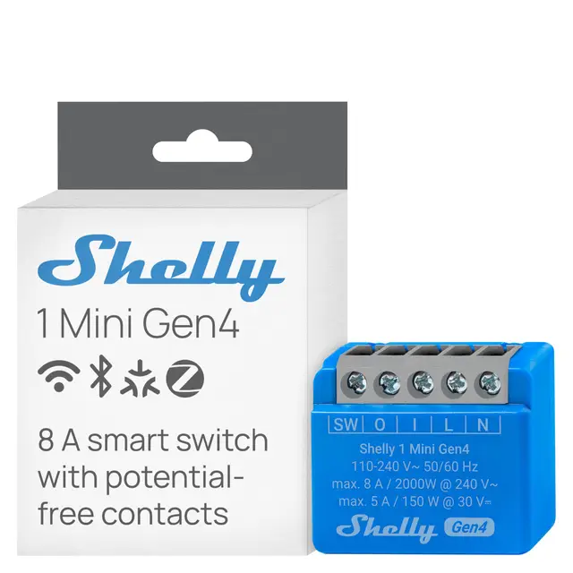 shelly 1 mini gen4