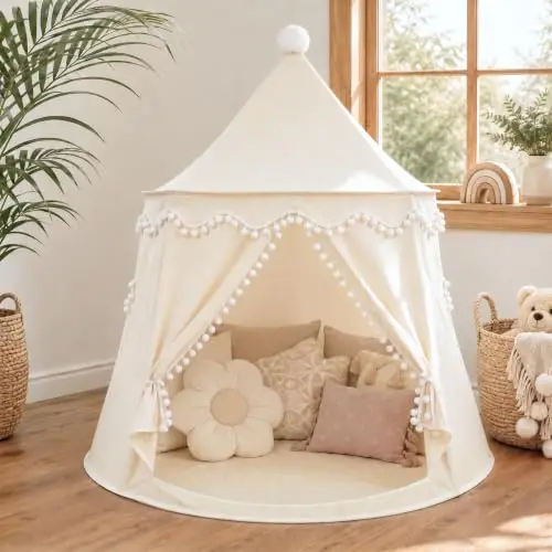 lionherz spielzelt tipi baumwolle hanf