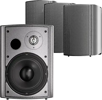 STUDIOFINIX 6,5 Zoll Außenlautsprecher