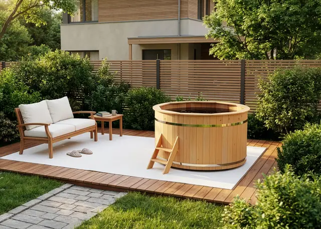 finntherm badefass bergen hot tub ø 160