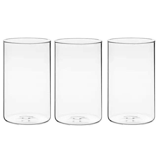 winter shore glasvasen 3er-pack 15 cm