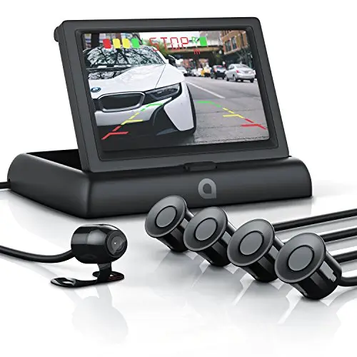 CSL Rückfahrkamera-Set mit 4,3-Zoll-Monitor und Einparkhilfe