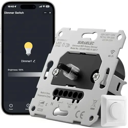 suraielec wlan dimmer led