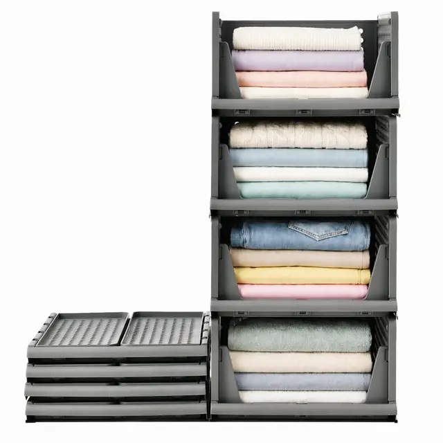 rman 4er set kleiderschrank organizer