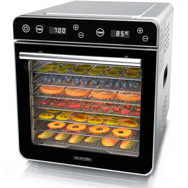 arendo dörrautomat edelstahl 700 w 8