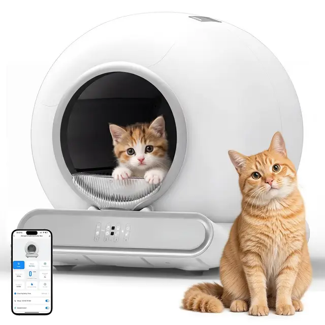 teodute selbstreinigende katzentoilette