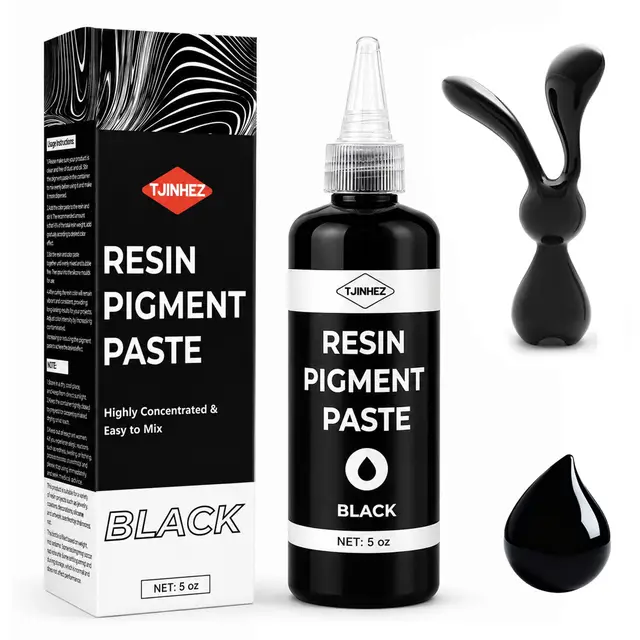 tjinhez epoxidharz pigmentpaste schwarz