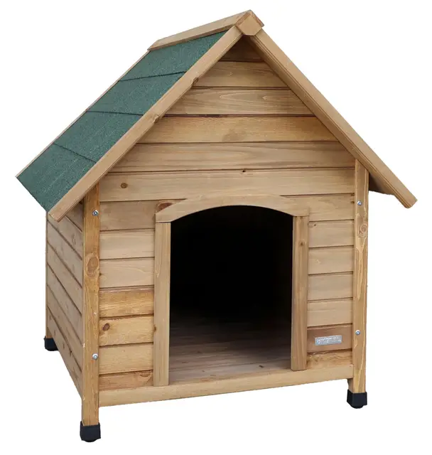 kerbl pet hundehütte holz 85x73x80cm