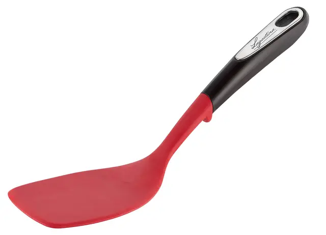 Lagostina Ingenio Smart Mehrzweck-Schaufel, Kunststoff und Silikon, Schwarz und Rot