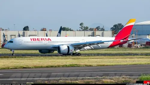 Limox Airbus A350-900 Iberia EC-MXV 1:200 Modellflugzeug