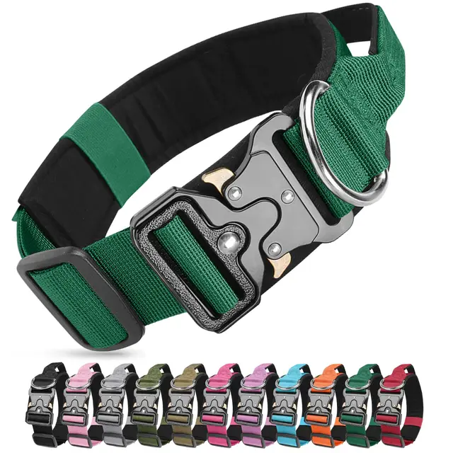 ledeak taktisches hundehalsband nylon