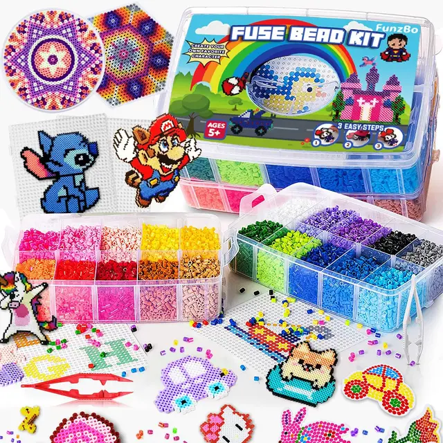 funzbo bügelperlen set 23000 stück 106