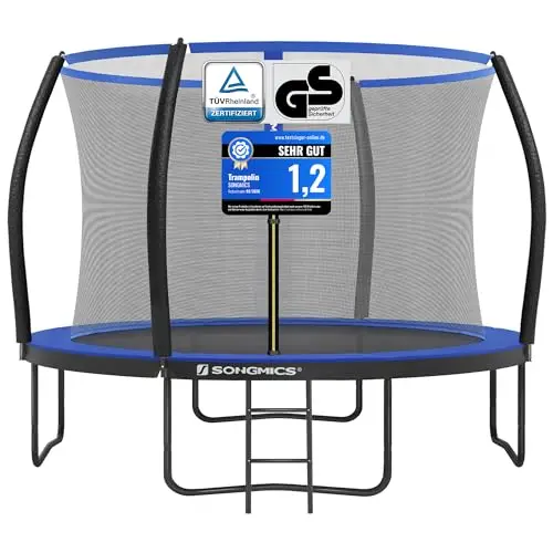 songmics gartentrampolin outdoor