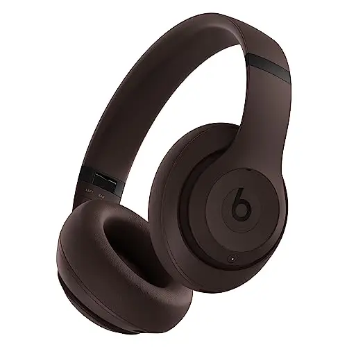 Beats Studio Pro – Komplett Kabellose Bluetooth Noise Cancelling Kopfhörer – Personalisiertes 3D Audio, USB-C verlustfreies Audio, Apple & Android Kompatibilität - Espresso