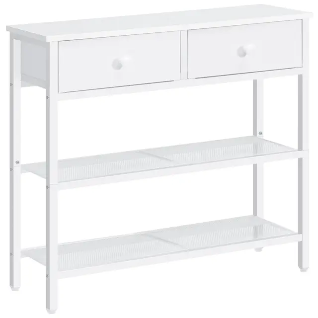 hoobro schmaler konsolentisch 75 cm