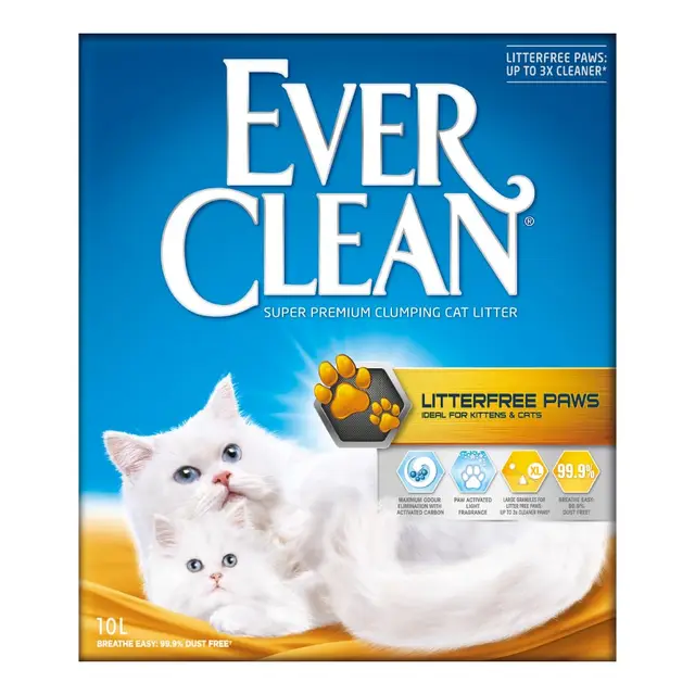 ever clean litterfree paws katzenstreu