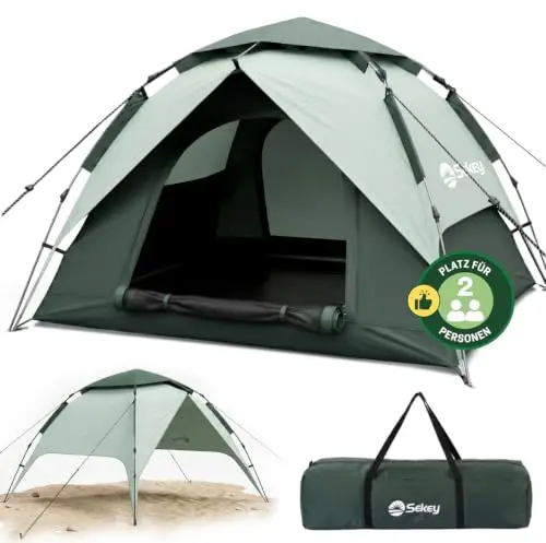 sekey 2-personen campingzelt allwetter