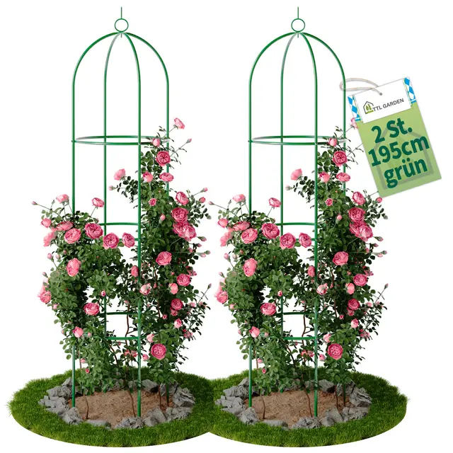 ttl garden obelisk rankhilfe xl 195cm