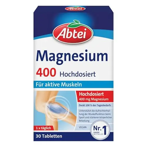 Abtei Magnesium 400 Tabletten