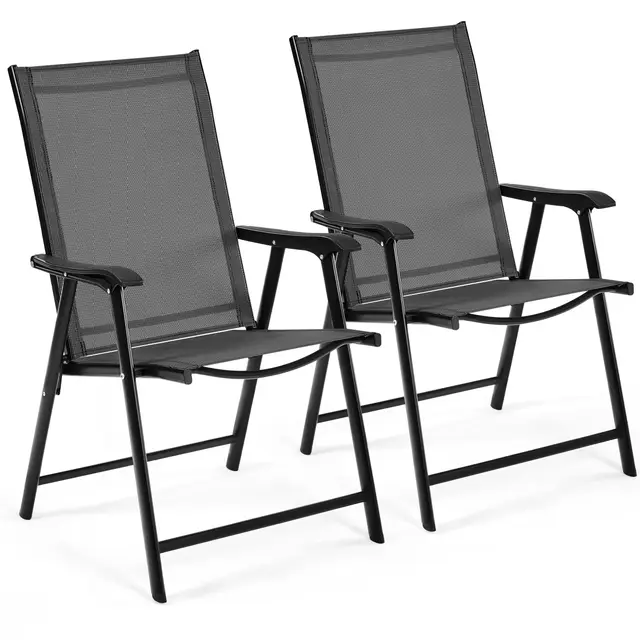 Yaheetech Klappstühle Gartenstühle